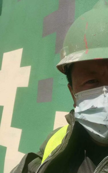 黔西南迷彩漆未完全固化；